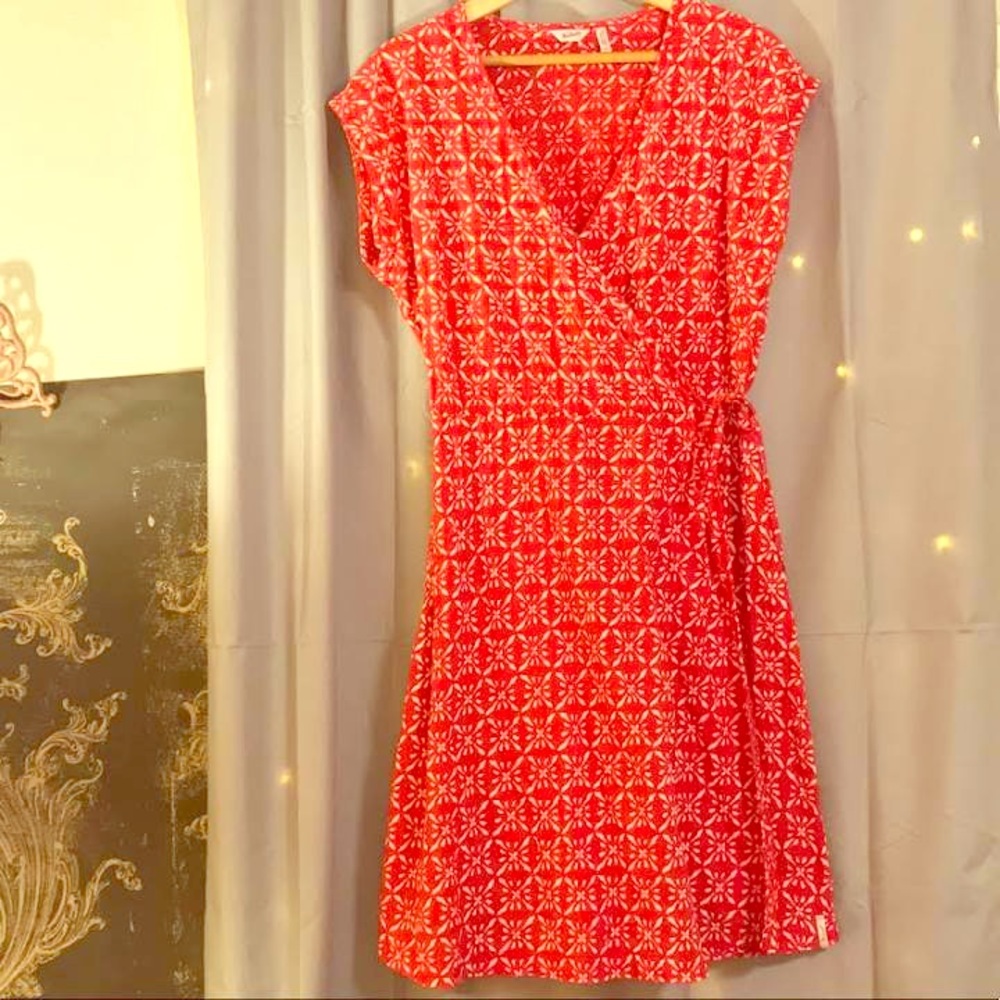 Woolrich wrap dress